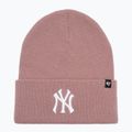 Žieminė kepurė 47 Brand MLB New York Yankees Haymaker mauve
