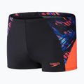 Vyriški Speedo ECO END+ Splice maudymosi šortai juodi/orange 6