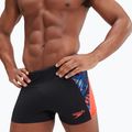 Vyriški Speedo ECO END+ Splice maudymosi šortai juodi/orange 9