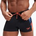 Vyriški Speedo ECO END+ Splice maudymosi šortai juodi/orange 10