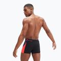 Vyriški Speedo ECO END+ Splice maudymosi šortai juodi/orange 14