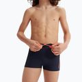 Speedo Hyper Boom Logo Splice vaikiškos maudymosi kelnės tamsiai mėlynos/oranžinės spalvos 13