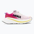 Moteriški bėgimo bateliai HOKA Bondi X blanc de blanc/pink yarrow 2