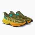 HOKA Speedgoat 5 vyriški bėgimo bateliai green-yellow 1123157-APFR 3