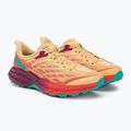 Moteriški bėgimo bateliai HOKA Speedgoat 5 impala/flame 1123158-IFLM 4