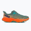 HOKA Speedgoat 5 vyriški bėgimo bateliai green-orange 1123157-TMOR 2