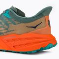 HOKA Speedgoat 5 vyriški bėgimo bateliai green-orange 1123157-TMOR 10