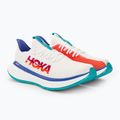 Vyriški bėgimo bateliai HOKA Carbon X 3 white/flame 4