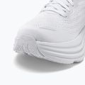 Vyriški bėgimo bateliai HOKA Bondi 8 white/white 7