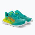 Moteriški bėgimo bateliai HOKA Mach 5 blue/yellow 1127894-CEPR 3