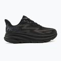 Vyriški bėgimo bateliai HOKA Clifton 9 black/black 2