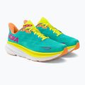 HOKA vyriški bėgimo bateliai Clifton 9 green 1127895-CEPR 4
