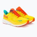 Vyriški bėgimo bateliai HOKA Clifton 9 passion fruit/maize 4