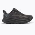 Moteriški bėgimo bateliai HOKA Clifton 9 black/black 2