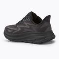 Moteriški bėgimo bateliai HOKA Clifton 9 black/black 3