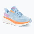 Moteriški bėgimo bateliai HOKA Clifton 9 airy blue/ice water