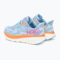 Moteriški bėgimo bateliai HOKA Clifton 9 airy blue/ice water 3