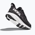 Moteriški bėgimo bateliai HOKA Clifton 9 black/white 12