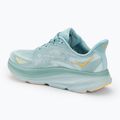 Moteriški bėgimo bateliai HOKA Clifton 9 cloud blue/ice flow 3