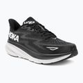 Vyriški bėgimo bateliai HOKA Clifton 9 Wide black/white