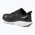 Vyriški bėgimo bateliai HOKA Clifton 9 Wide black/white 3