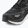 Vyriški bėgimo bateliai HOKA Clifton 9 Wide black/white 7