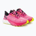 Moteriški bėgimo bateliai HOKA Arahi 6 strawberry/black 4