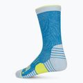 Bėgimo kojinės HOKA Crew Run Sock 3 poros diva blue/ice water/evening primrose 5