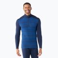 Vyriški termoaktyvūs marškinėliai Smartwool Merino 250 Baselayer 1/4 Zip Boxed deep navy color shift
