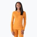 Moteriški termoaktyvūs marškinėliai Smartwool Merino 250 Baselayer Crew Boxed marmalade heather