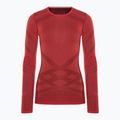 Moteriški termoaktyvūs marškinėliai Smartwool Intraknit Thermal Merino Baselayer Crew scarlet/black