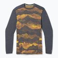 Vyriški termoaktyvūs marškinėliai Smartwool Merino 250 Baselayer Crew Boxed charcoal mtn scape 6