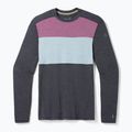 Vyriški termoaktyvūs marškinėliai Smartwool Thermal Merino Baselayer Colorblock Crew Boxed charcoal 3