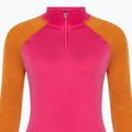 Moteriški termoaktyvūs marškinėliai ilgomis rankovėmis Smartwool Classic Thermal Merino Baselayer 1/4 Zip Boxed power pink 5