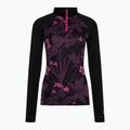 Moteriški termoaktyvūs marškinėliai Smartwool Classic Thermal Merino Baselayer 1/4 Zip Boxed purple iris 3