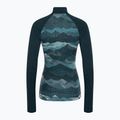 Moteriški termoaktyvūs marškinėliai Smartwool Classic Thermal Merino Baselayer 1/4 Zip Boxed twilight 4