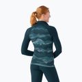 Moteriški termoaktyvūs marškinėliai Smartwool Classic Thermal Merino Baselayer 1/4 Zip Boxed twilight 2