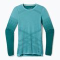 Moteriški termoaktyvūs marškinėliai Smartwool Intraknit Thermal Merino Baselayer Pattern Crew cascade 7