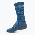 Žygio kojinės Smartwool Hike Light Cushion Mountain Pattern Crew laguna blue 2