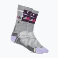 Moteriškos trekingo kojinės Smartwool Hike Full Cushion Alpine Perch Crew šviesiai pilkos