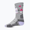Moteriškos trekingo kojinės Smartwool Hike Full Cushion Alpine Perch Crew šviesiai pilkos 2