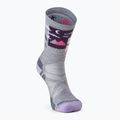 Moteriškos trekingo kojinės Smartwool Hike Full Cushion Alpine Perch Crew šviesiai pilkos 7