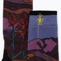 Moteriškos slidinėjimo kojinės Smartwool Ski Zero Cushion Floral Field Print OTC picante 4