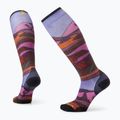 Moteriškos slidinėjimo kojinės Smartwool Ski Zero Cushion Floral Field Print OTC picante 6