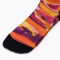 Moteriškos žygio kojinės Smartwool Hike Light Cushion Bear Country Print Crew orange rust 3