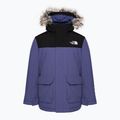 The North Face Mcmurdo Parka vaikiška pūkinė striukė cave blue