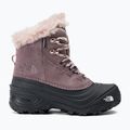 The North Face Shellista V Lace Wp vaikiški sniego batai fawn grey/asphalt grey 2