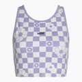 Moteriškas topas Vans Longline Racerback Bralette Floral checkerboard/sweet lavender