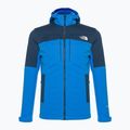 Vyriška softshello striukė The North Face Diablo Softshell su nuimamu gobtuvu optiškai mėlyna/šviesiai mėlyna 5