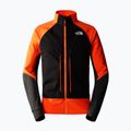 Vyriška softshell striukė The North Face Dawn Turn Softshell Fz black/shocking orange/asphalt grey 4